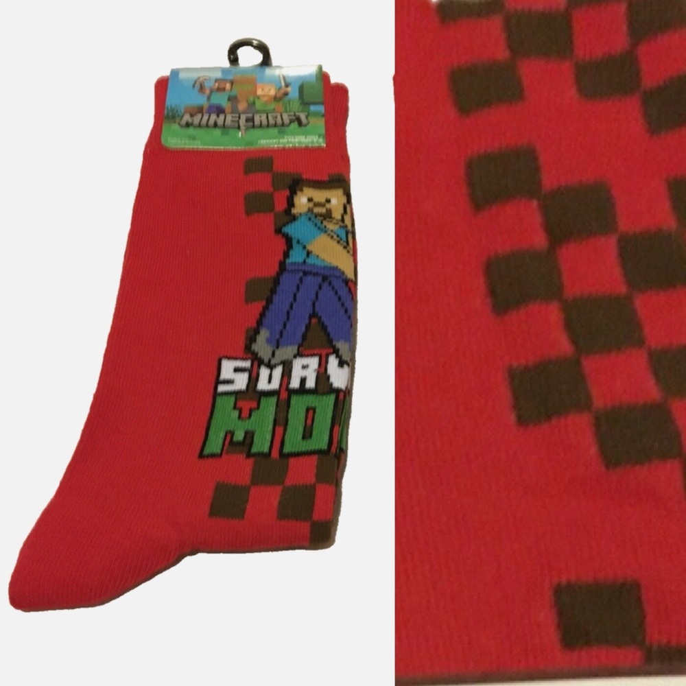 Minecraft Socks - Picture 14 of 16